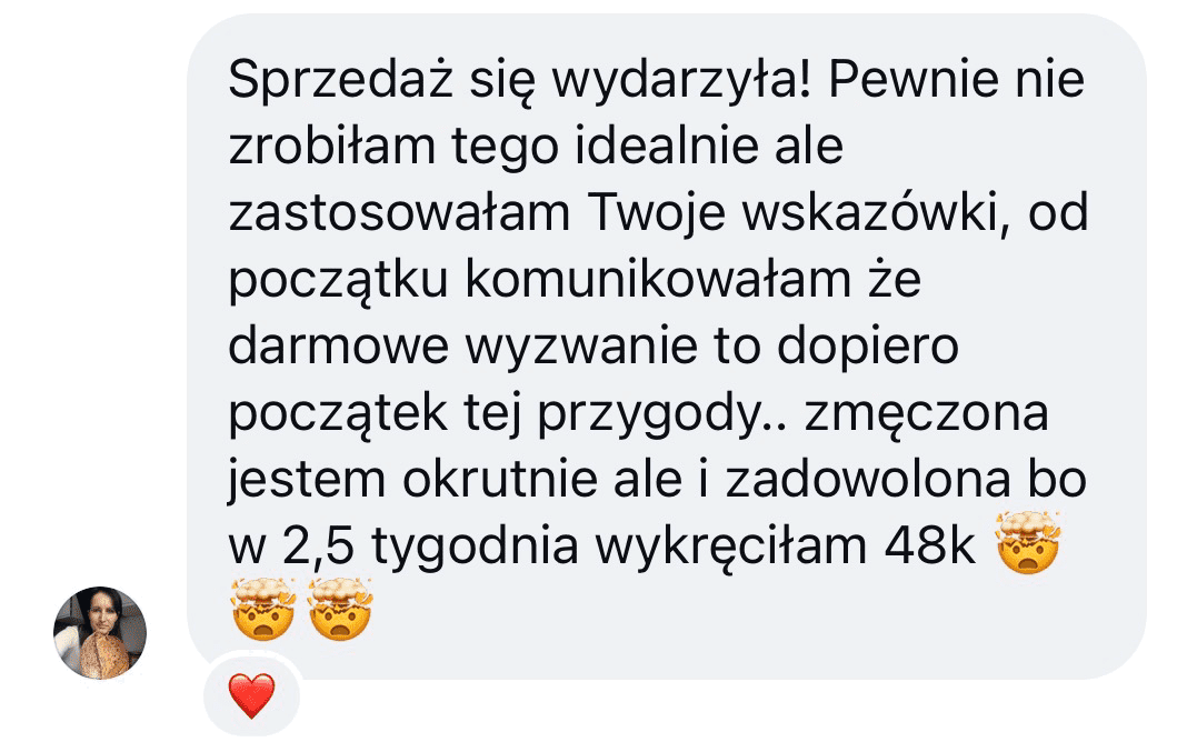 Opinia Ani, 48 tysięcy złotych