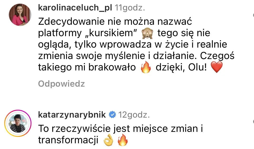 Opinia klientki platformy #WyróżnijSię 14