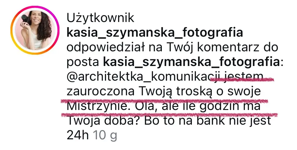 Opinia klientki platformy #WyróżnijSię