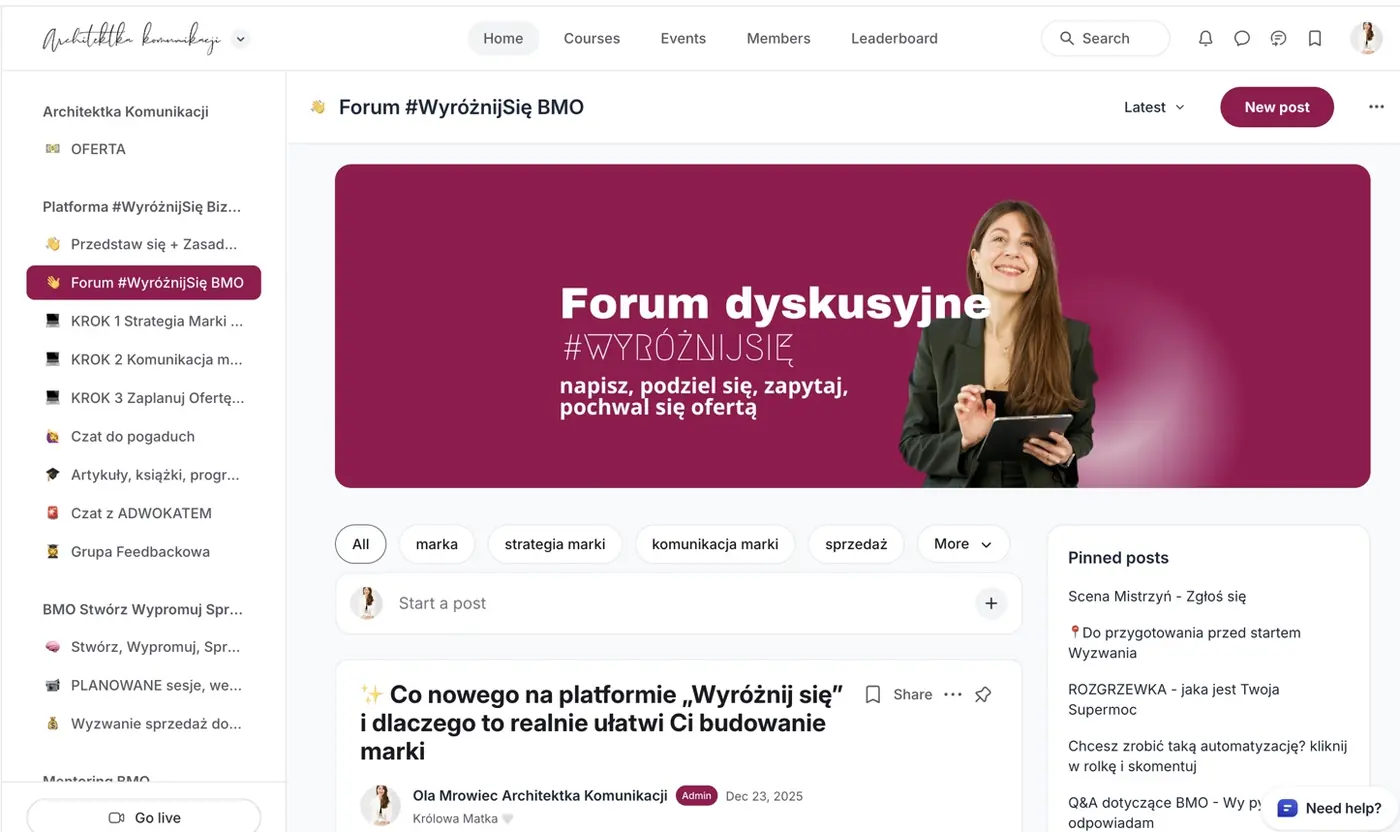 Podgląd platformy #WyróżnijSię 1